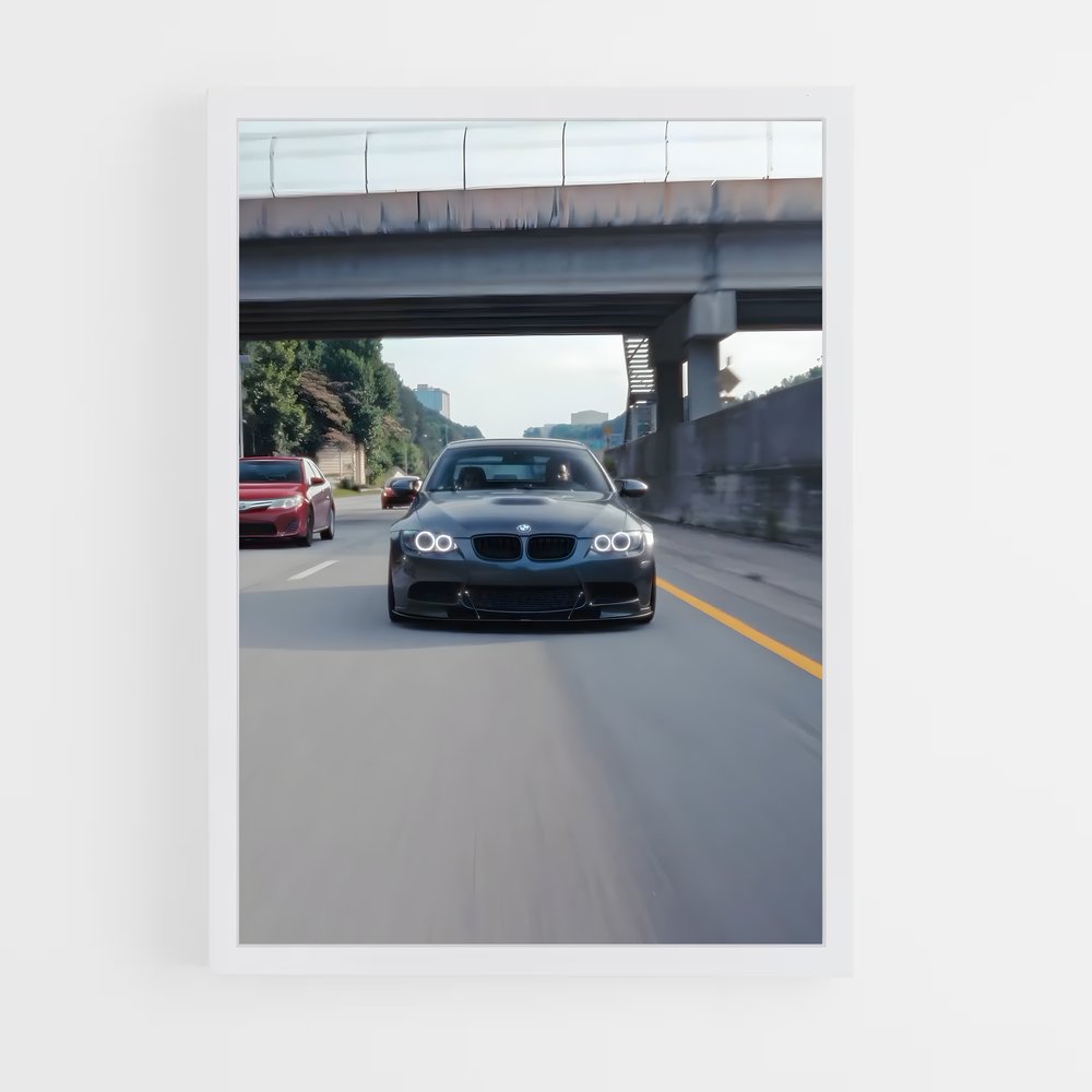 Poster Gts Accélérez – affiche BMW (vue 3)